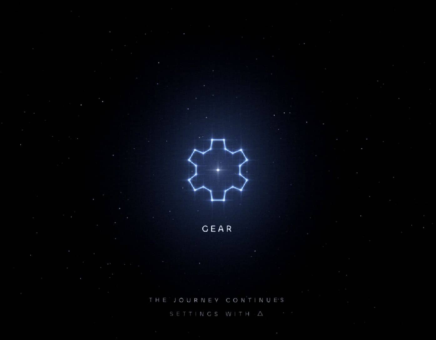 The Gear constellation selected in the Subsoma sky